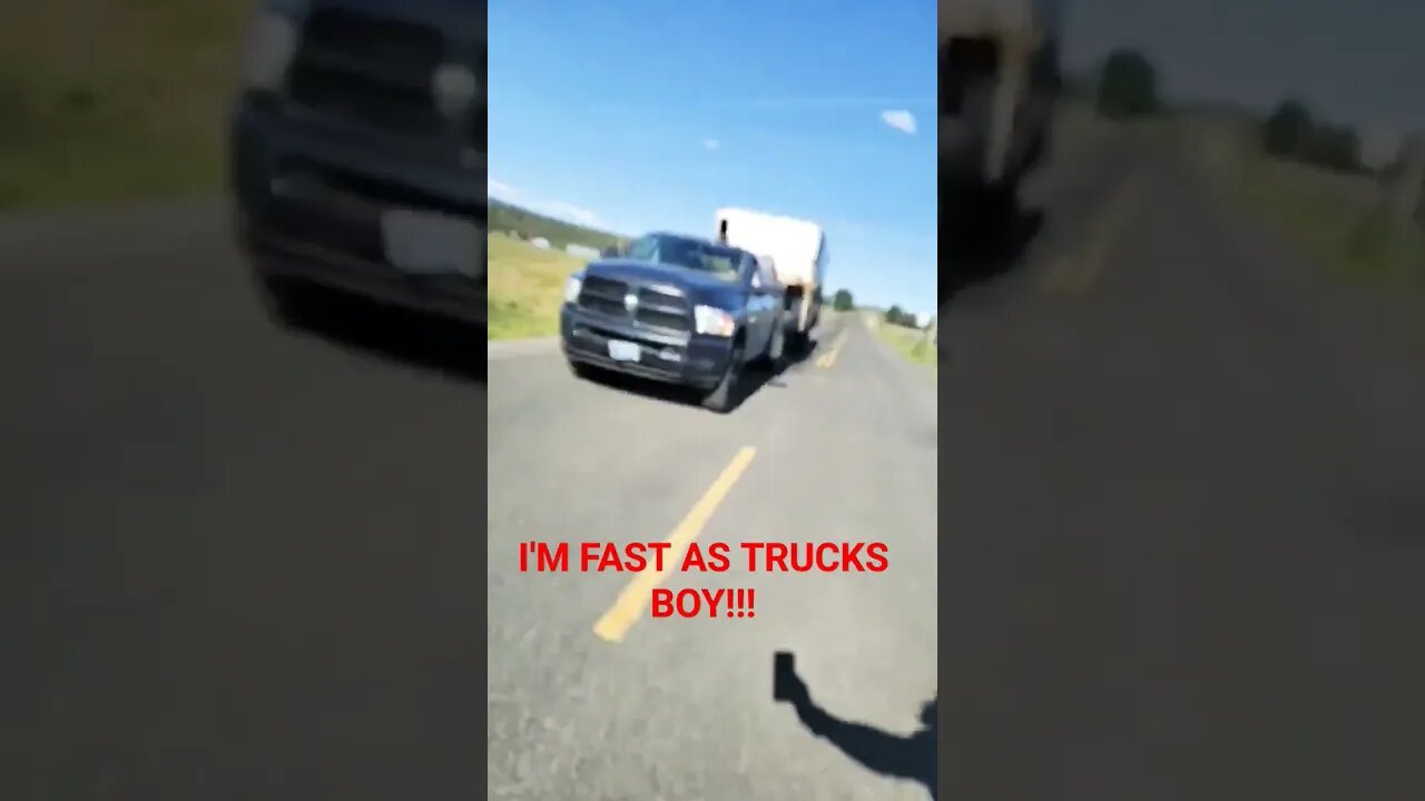 I'm fast