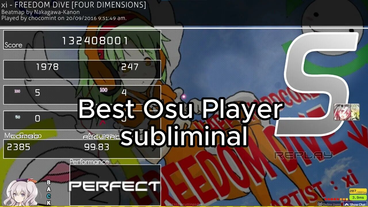 Be The best Osu Player on Earth ︱Subliminal︱ Yuno