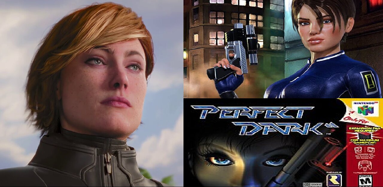 Perfect Dark Reboot Reveals NEW LOOK Joanna Dark w/ Man Face + Perfect Dark Could've Been Female 007