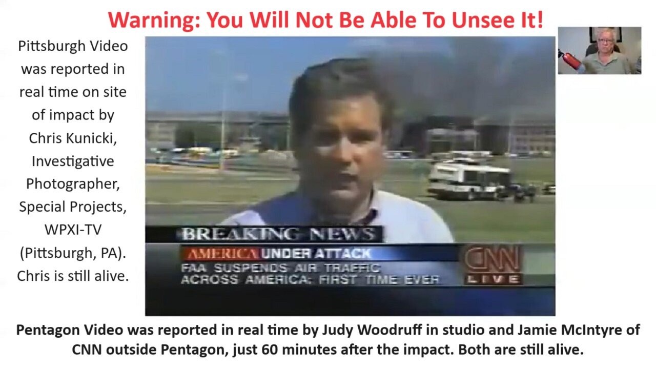 911 This footage aired once on 2001-9-11, never to be seen again. Be Careful, You Can't Unsee It!