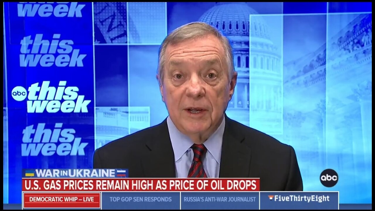 Dem Sen Durbin: It's Completely Wrong To Blame Biden For Inflation