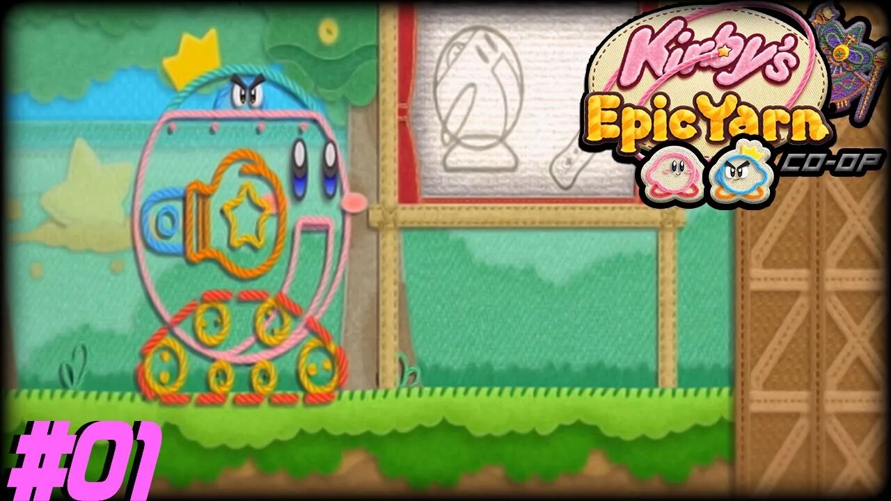 Tanking Good Time!! | Kirby's Epic Yarn Co-op Episode 1