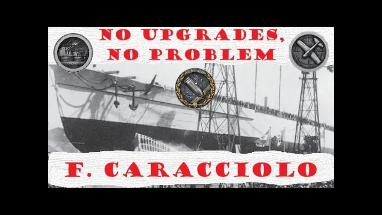 No Upgrades, No Problem - F. Caracciolo (World of Warships Legends)