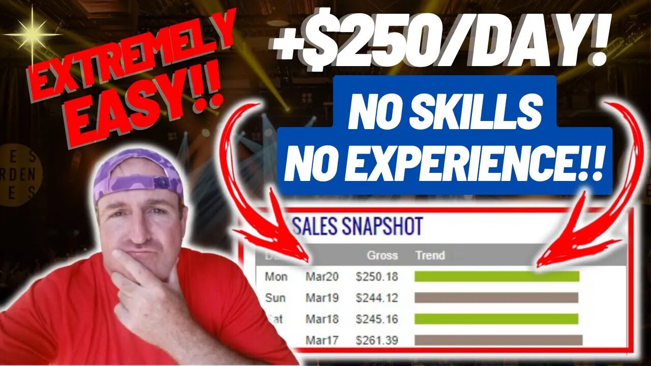 Earn +$250 Per Day By Using This Extremely EASY Method For Newbies (No SKILLS - NO EXPERIENCE)