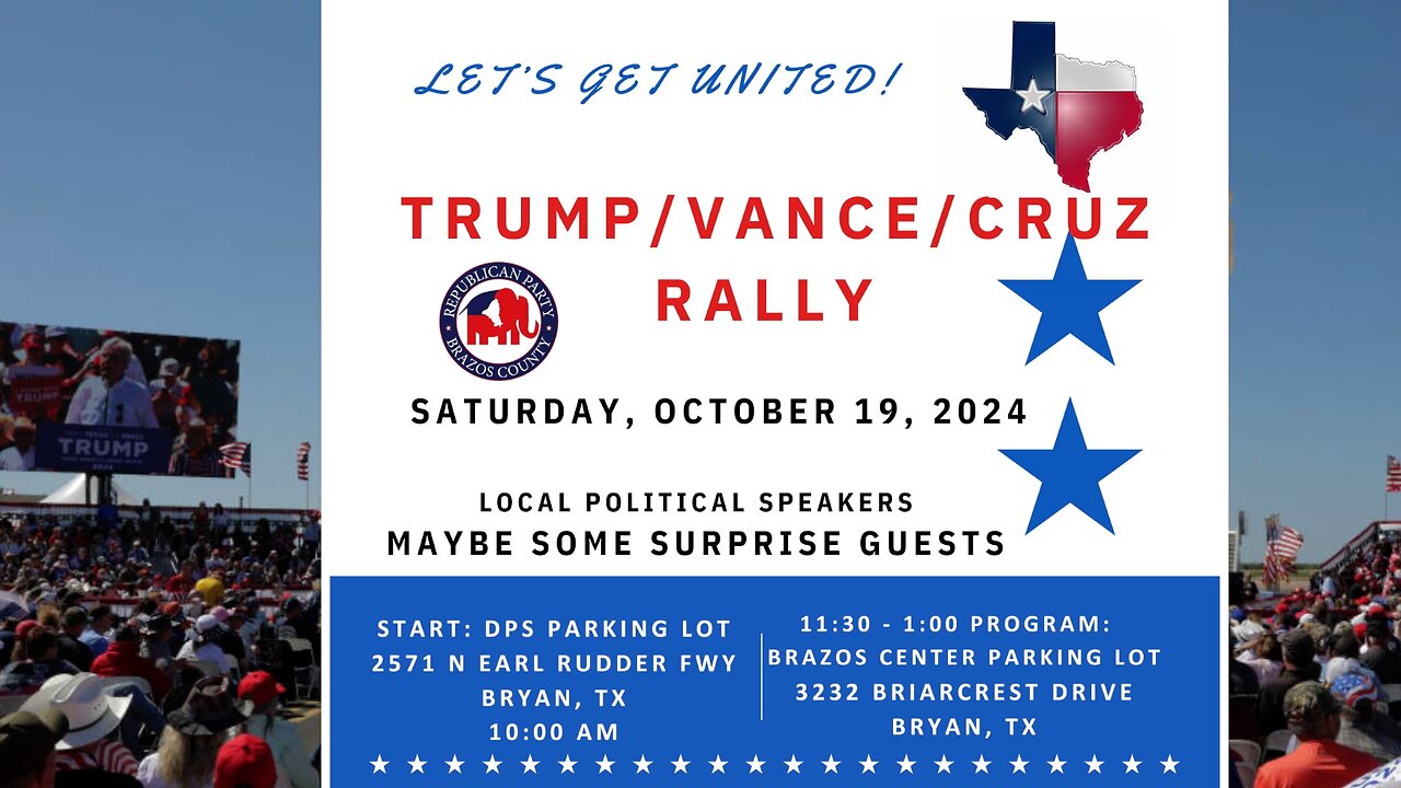 Let's Get United Trump Rally