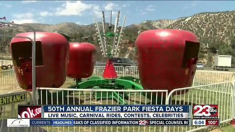 50th Annual Frazier Park Fiesta days this weekend!