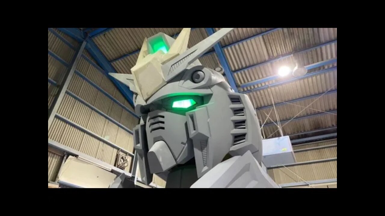 New Life Size RX-93 Gundam In Fukuoka Japan