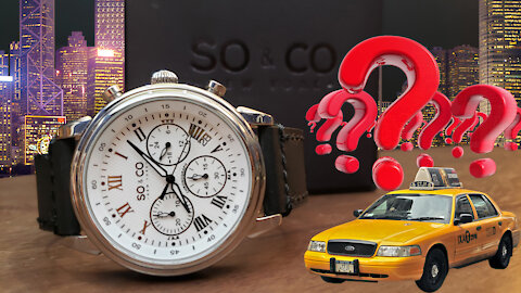 SO & CO New York Tribeca - NY-STYLE GIMCRACK CHRONOGRAPH [Should I Time This]