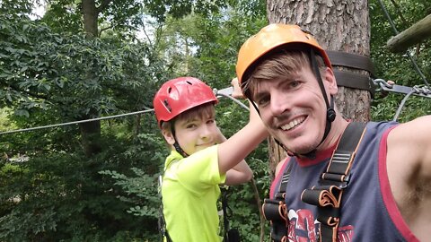 Climbing Forest Plateau with Son Anakin. Abarth 595c Turismo MTA & obstacle course