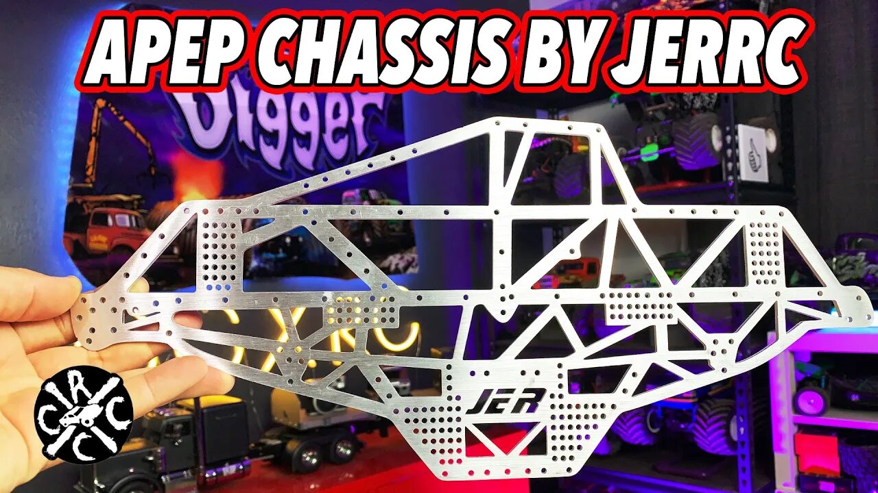 Highly Customizable RC Monster Truck Chassis: The APEP by JER Custom Designs Part 1