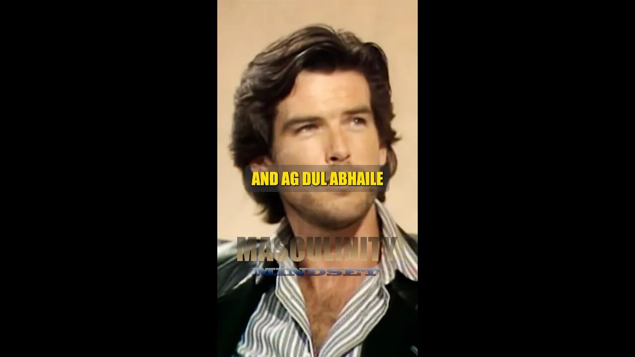 007 Pierce Brosnan Speaking Irish #shorts