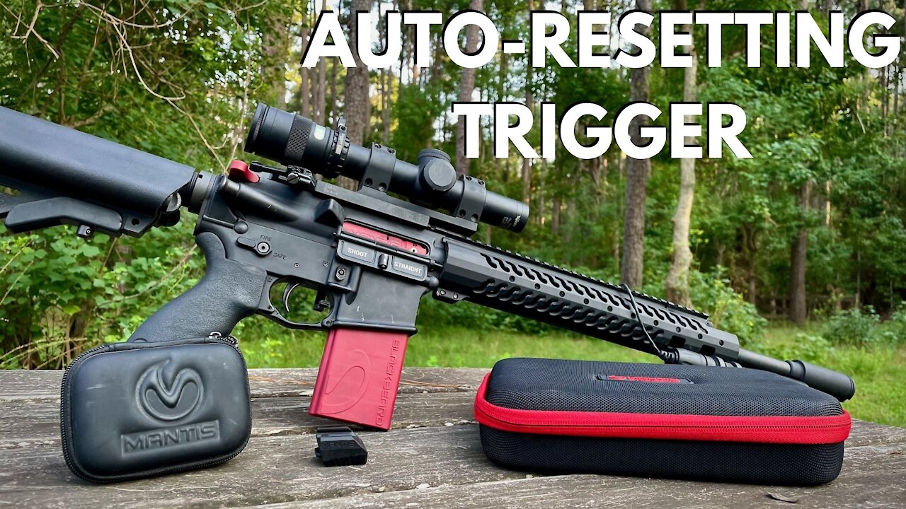 Automatic Resetting Trigger - Mantis Blackbeard for AR15 DryFire Training