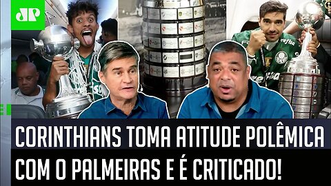 "QUE ATITUDE PEQUENA!" OLHA o que o Corinthians FEZ com o Palmeiras que foi CRITICADO!