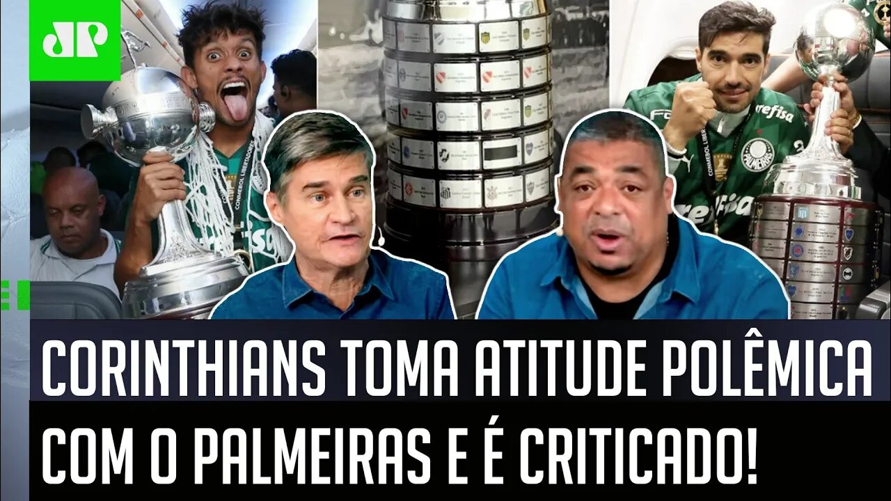 "QUE ATITUDE PEQUENA!" OLHA o que o Corinthians FEZ com o Palmeiras que foi CRITICADO!