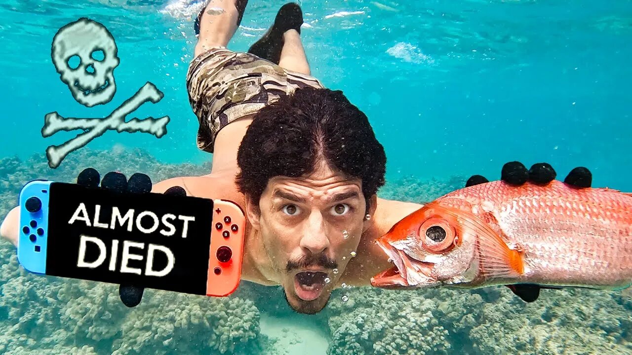 No Fish No Switch Survival Challenge (I almost died 😳) 🚑 🚁