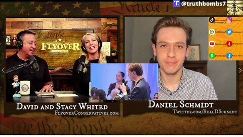 7/11/2022 Amazing Flyover Conservative Clip: Surviving College as a CONSERVATIVE MALE with Daniel Schmidt