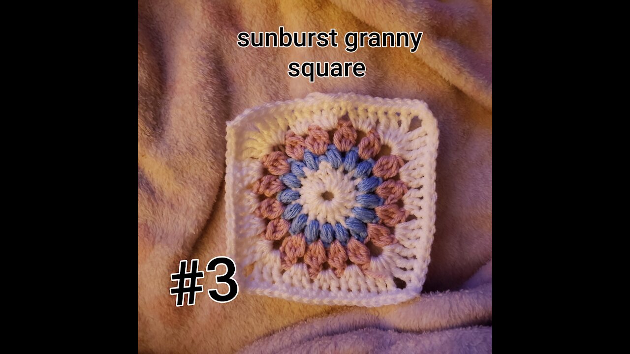 Sunburst Granny square