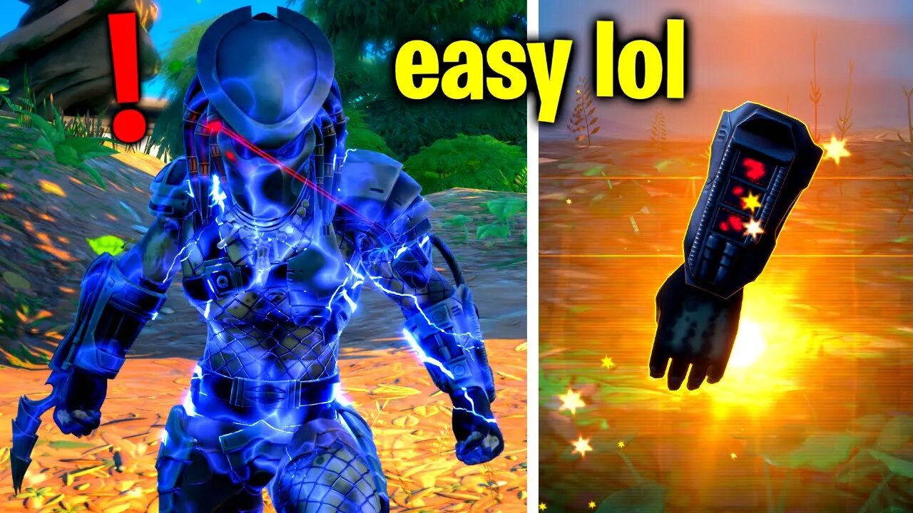 How To EASILY Defeat Boss Predator! (Fortnite Predator Challenges)