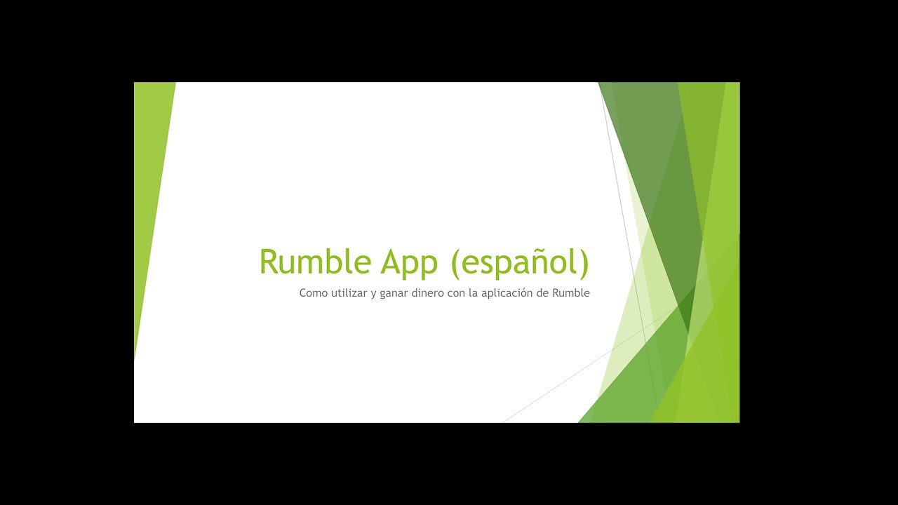 Rumble: Ganando Ingreso Pasivo