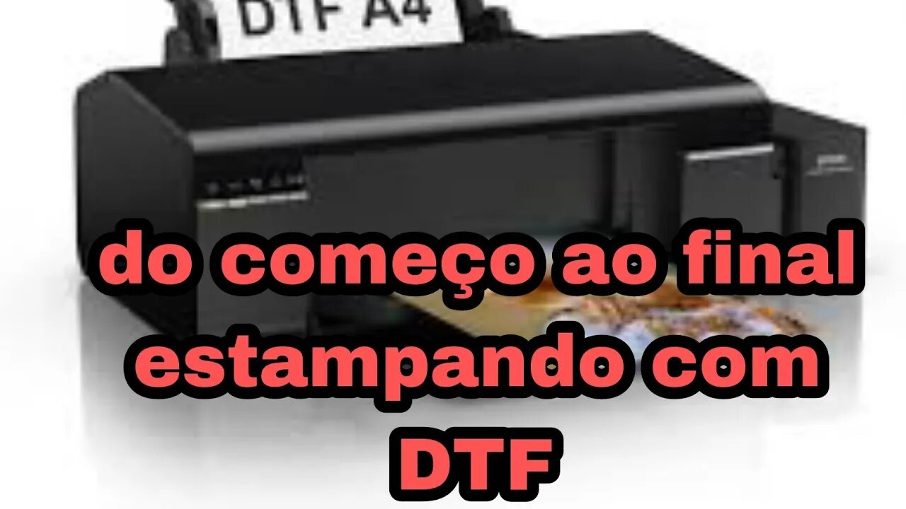 DTF todo o Processo até a finalização da camiseta.Consiga até 4 mil reais mês em casa sublimação