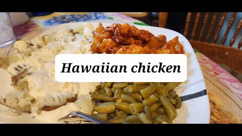 Hawaiian chicken revised