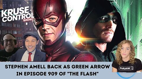 Stephen Amell is BACK as GREEN ARROW!