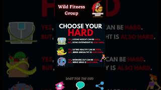 🔥Choose your hard🔥#shorts🔥#wildfitnessgroup🔥4 December 2022🔥