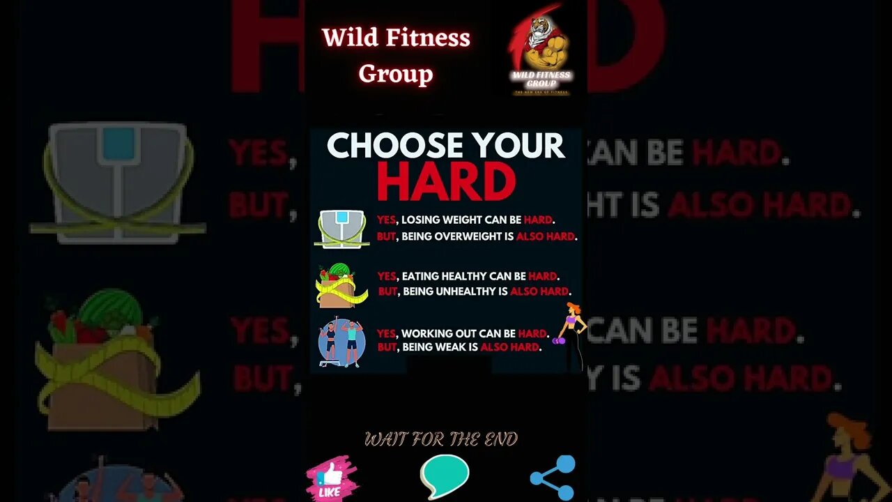 🔥Choose your hard🔥#shorts🔥#wildfitnessgroup🔥4 December 2022🔥