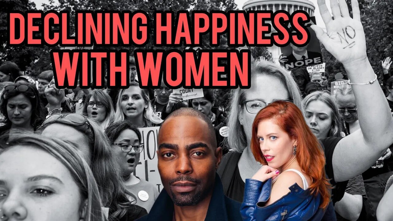 Happiness is DECLINING in Women in Modern Society! Clifton Duncan and Chrissie Mayr Discuss.