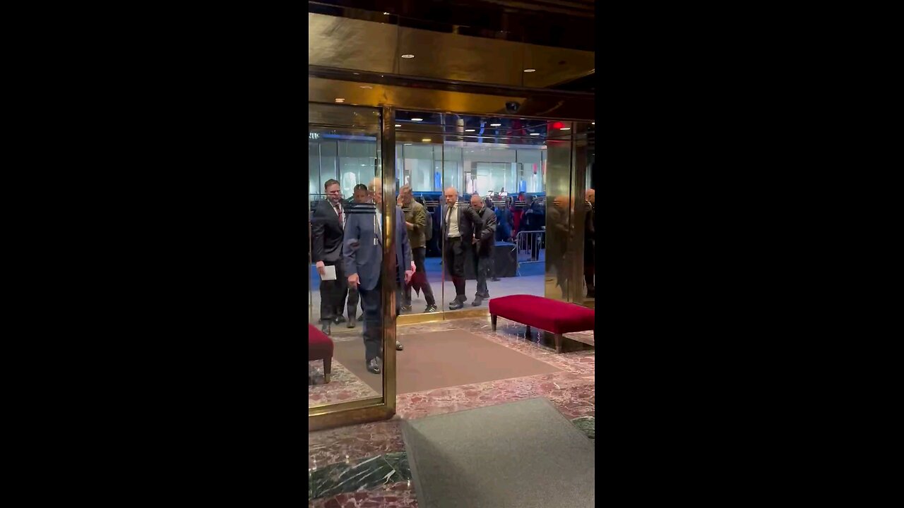 Trump welcomes Polish President Andrzej Duda to Trump Tower in Manhattan. welcomes Polish president