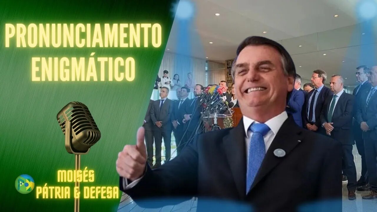 Ele Se Pronunciou, O Que Está Nas Entrelinhas