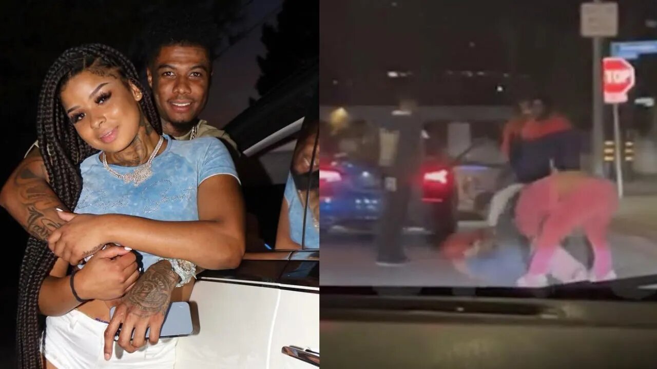 Blueface x Chrisean Rock Fights 2 Women while Pregnant