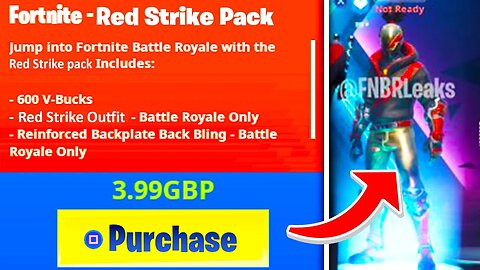 The New "RED STRIKE STARTER PACK" LEAKED In Fortnite! NEW Season X Starter Pack Confirmed!