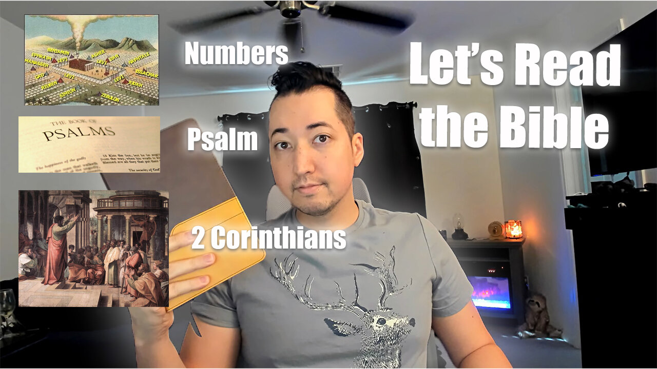 Day 151 of Let's Read the Bible - Numbers 34, Psalm 123, 2 Corinthians 10