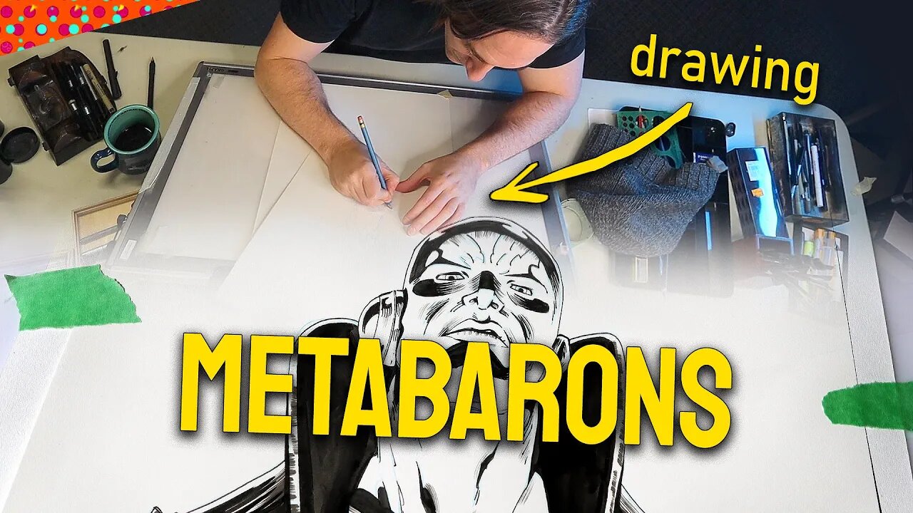 METABARONS - Insane Jodorowsky SciFi. Where to start? Drawing the Metabaron.