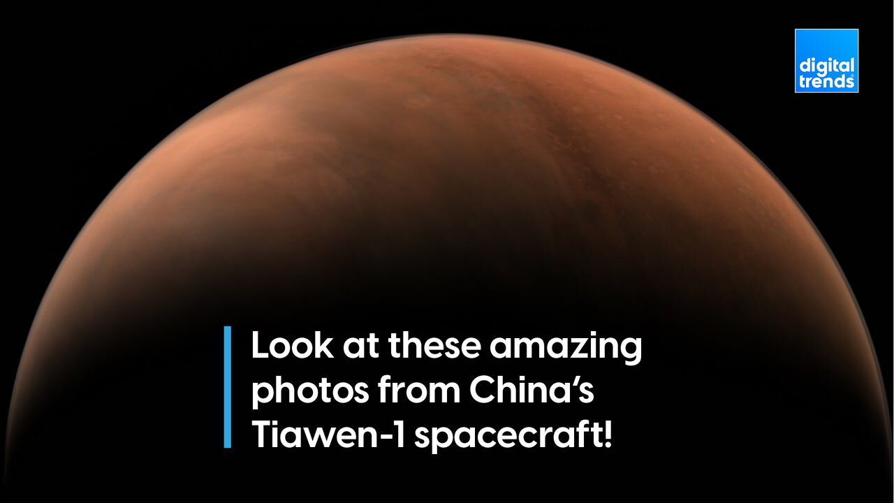 Look At These Amazing Pictures From China's Tiawen-1!