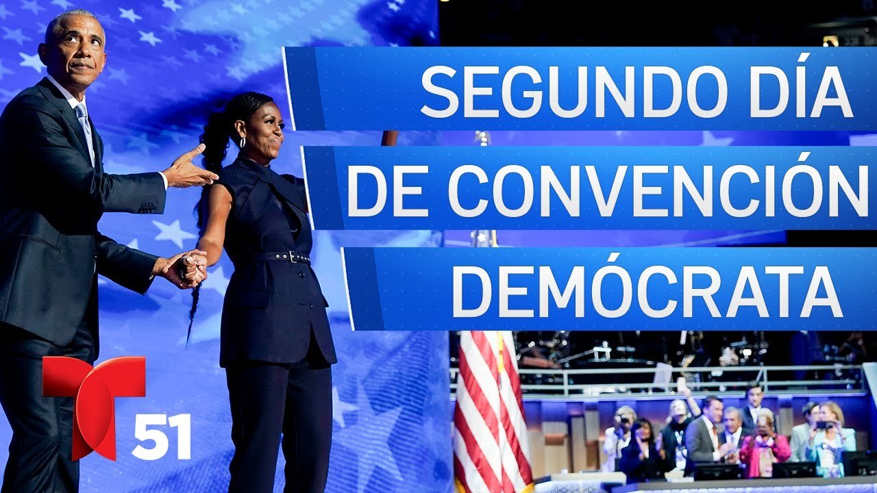 Convención Demócrata: Delegados de Florida brindan apoyo a Kamala Harris