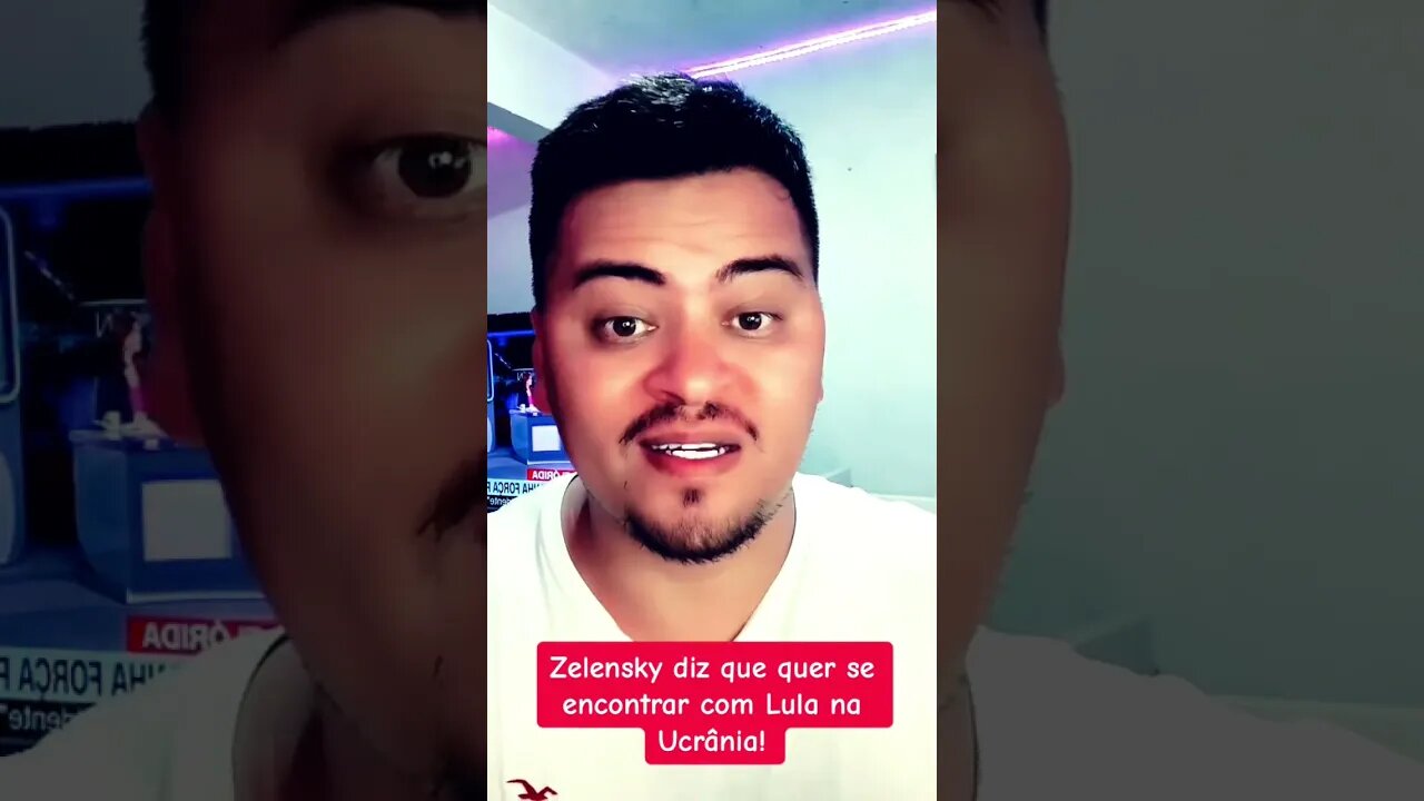 AGORA! PRESIDENTE DA UCRÂNIA PEDE REUNIÃO COM O PRESIDENTE LULA