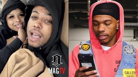 "Ain't My Son" Blueface Salty About Lil Baby Messaging Chrisean Rock! 😤