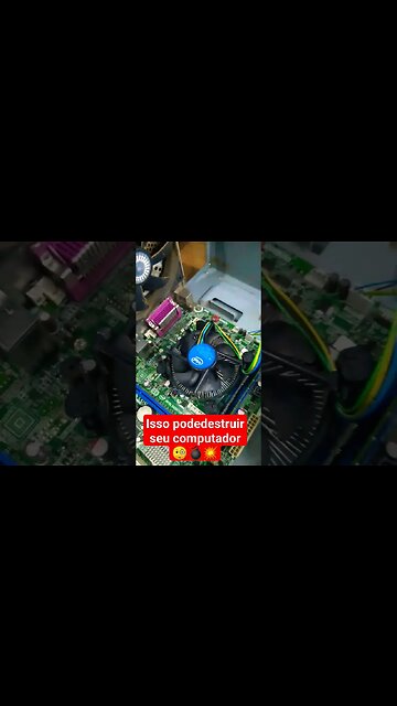 Pode corroer sua placa mãe 🧐💣💥