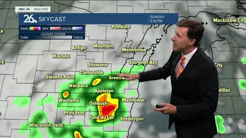 Michael Fish's NBC 26 weather forecast