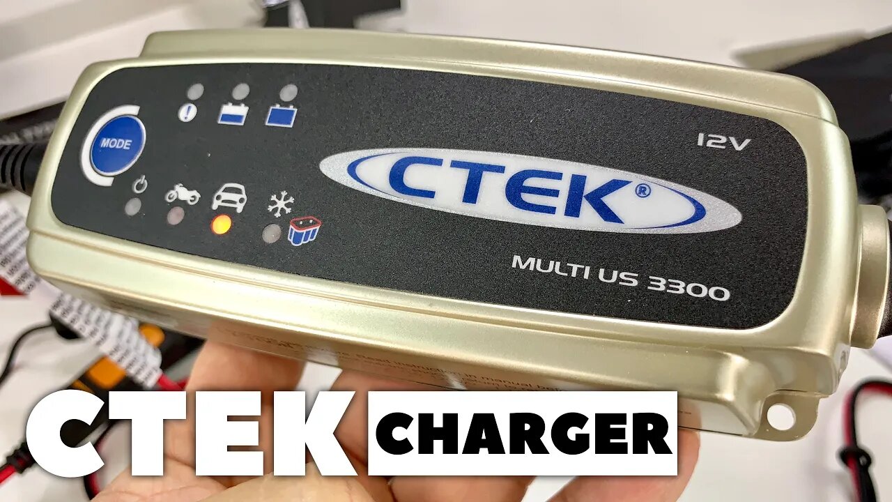 CTEK 3300 12V Battery Trickle Charger & Maintainer Review