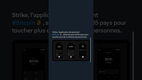 Strike, l'application de paiement #Bitcoin s'étend à plus de 65 pays