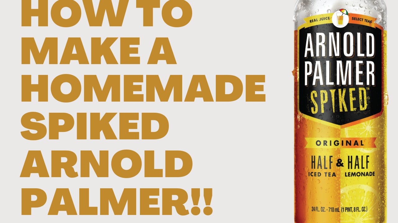 HOW TO MAKE A HOMEMADE SPIKED ARNOLD PALMER! 0 CARBS!