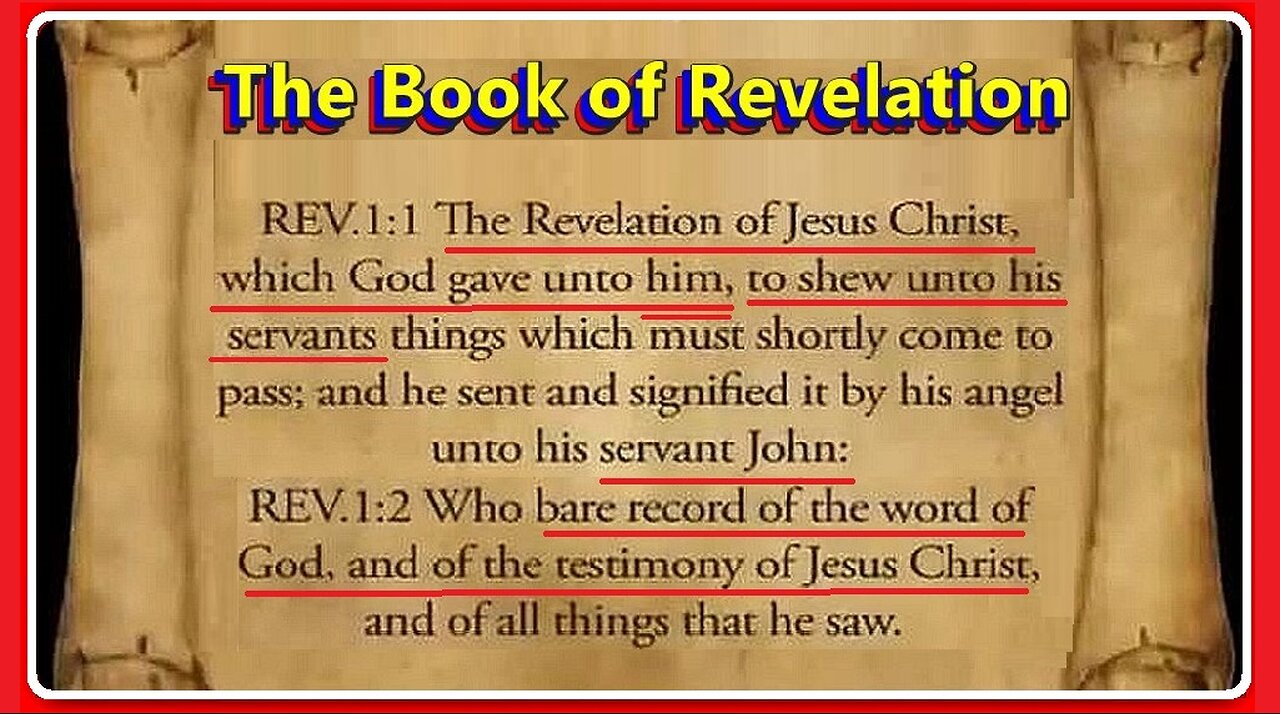 (KJV) 📜 The Book of Revelation • Christopher Glyn • Full Audiobook with Read-Along Text • (1H 21m)