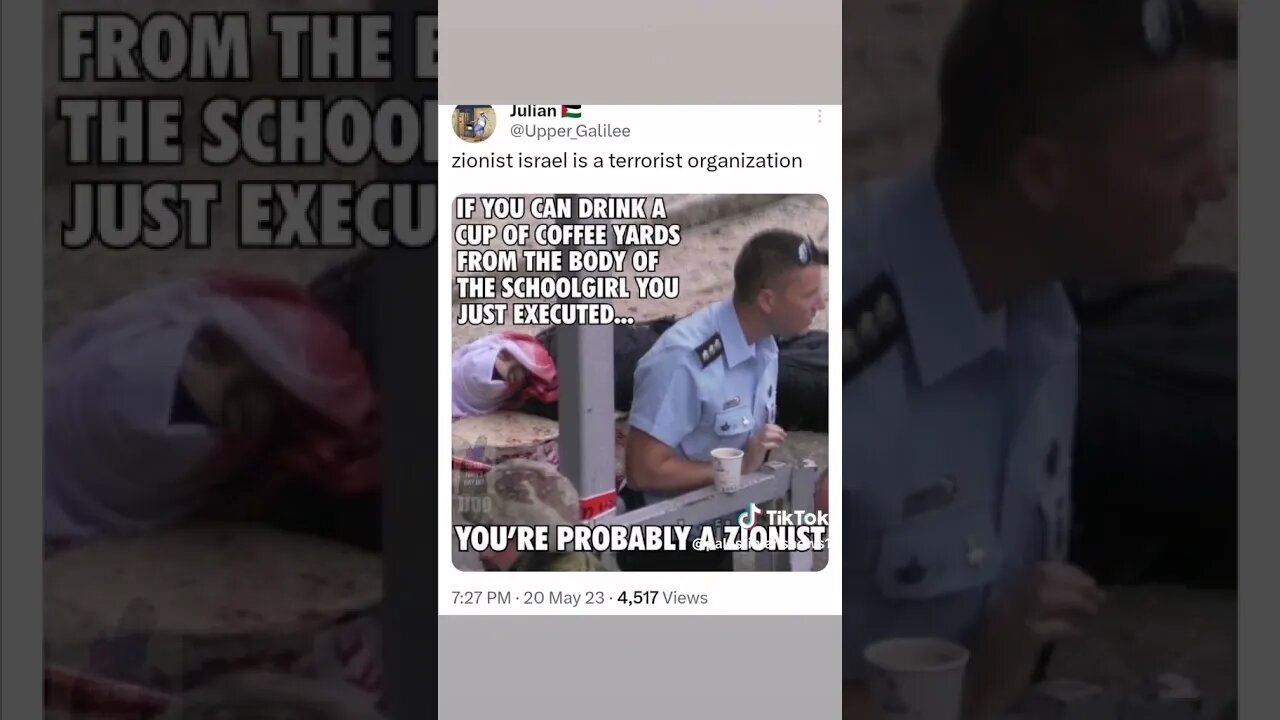 You Are Probably A Zionist If