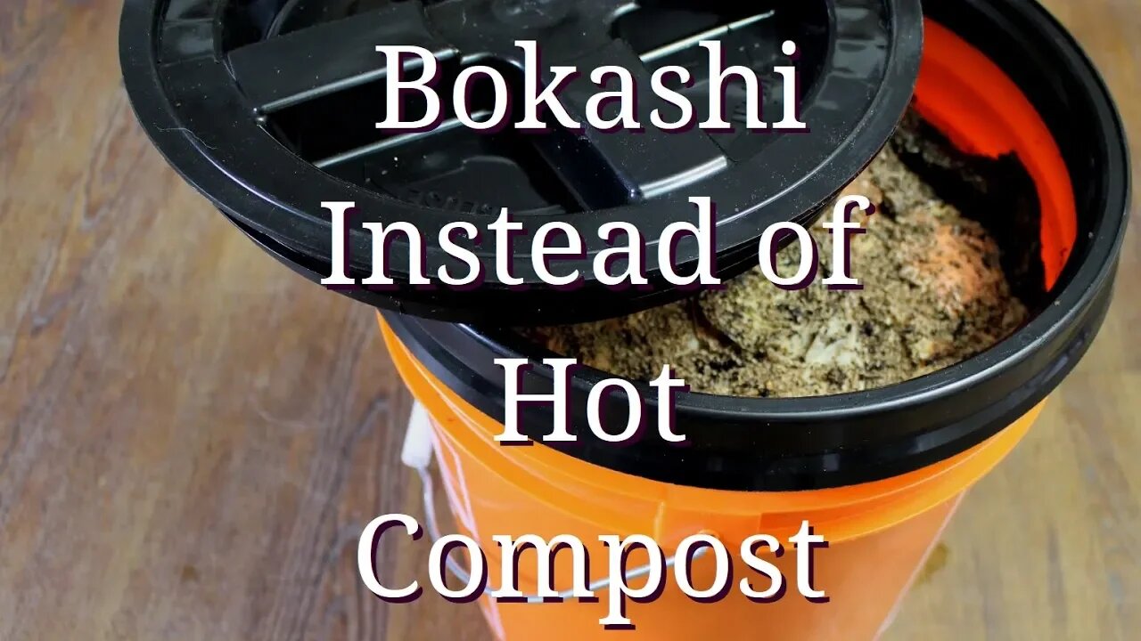 Bokashi Instead of Hot Compost