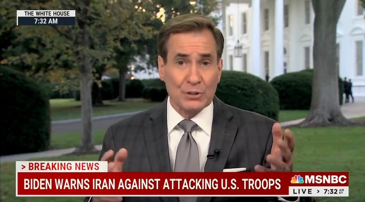 After Giving Iran $6B John Kirby Says There's No Question Iran Is Complicit