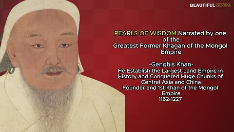 Famous Quotes |Genghis Khan|