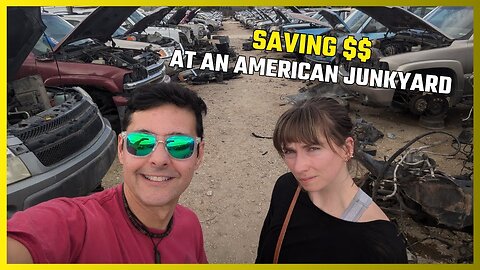 LIFE IN THE USA! HOW TO USE JUNKYARDS TO FIX YOUR CAR ON A BUDGET. DO IT YOURSELF (DIY) SUSTAINABLY!